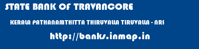 STATE BANK OF TRAVANCORE  KERALA PATHANAMTHITTA THIRUVALLA TIRUVALLA - NRI  banks information 